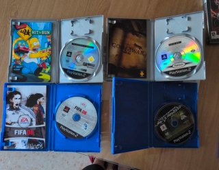 Conjunto di giochi PS2