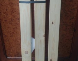 Baldas de madera