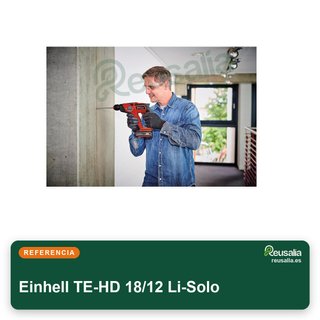 Einhell TE-HD 18/12 Li-Solo martillo perforador