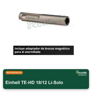 Einhell TE-HD 18/12 Li-Solo martillo perforador