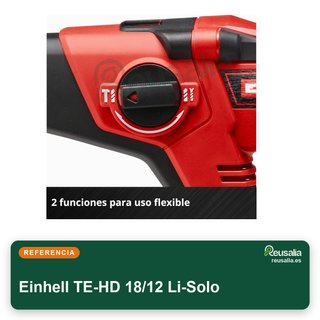 Einhell TE-HD 18/12 Li-Solo martillo perforador