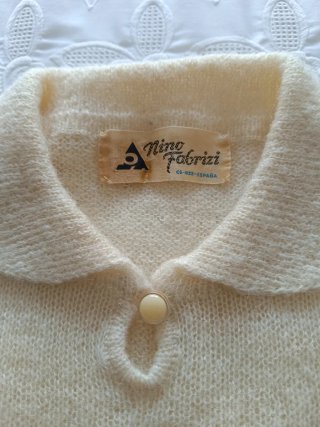 Jersey Beige con detalles de Rombos