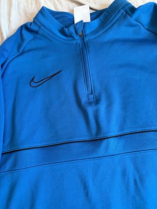 Sudadera Nike Media Cremallera Azul