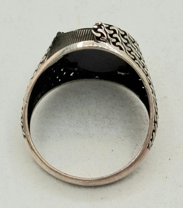 Anillo de Plata 925 con Piedra Natural