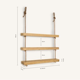 Estantería Hannun Makemba de Madera