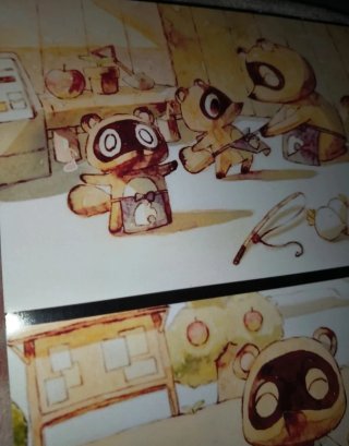 Póster Anime Toom Nook, Tendo y Nendo AC nintendo