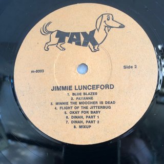 Jimmie Lunceford Takin' Off With Jimmie LP 12