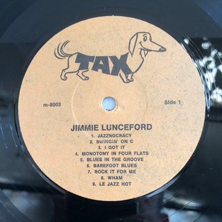 Jimmie Lunceford Takin' Off With Jimmie LP 12