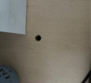 Mesa de oficina en L