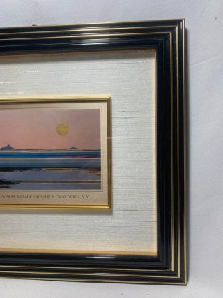 Quadro Serigrafia Argento Tom Davison Mirage 1980