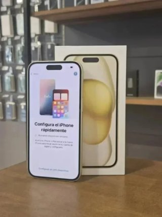 IPHONE 15 128GB AMARILLO BATERIA 100%