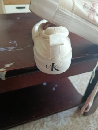 Zapatillas Calvin Klein Mujer Blancas