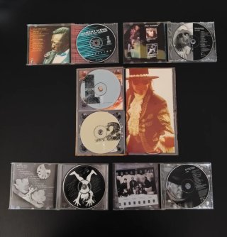 Lote CDs Blues: Albert King, Stevie Ray Vaughan