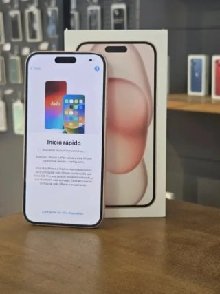 IPHONE 15 PLUS 128GB ROSA BATERIA 90%