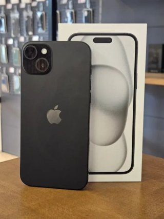 IPHONE 15 PLUS 128GB NEGRO BATE. 100%