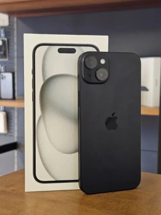 IPHONE 15 PLUS 128GB NEGRO BATE. 100%