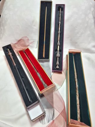 Set de 5 Varitas Harry Potter Noble Collection