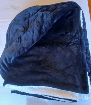 Manta eléctrica Cozycism azul