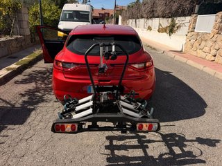 Portabicletas para bola coche
