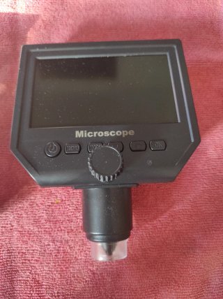 Microscopio digital pantalla LCD 600x aumentos
