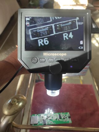 Microscopio digital pantalla LCD 600x aumentos