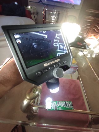 Microscopio digital pantalla LCD 600x aumentos
