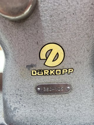 Máquina de coser Dürkopp de 2 agujas