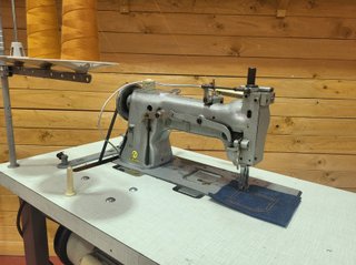 Máquina de coser Dürkopp de 2 agujas