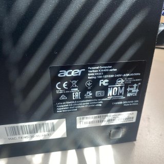 Pack PC Acer i5 6ª Gen + 8GB RAM + Monitor LG 22"