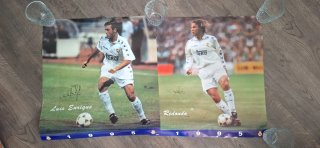 Póster jugadores Real Madrid 1995