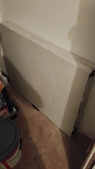 Mesa de Plástico Plegable Blanca