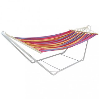 Amaca in Cotone Multicolor da Giardino 200x150 cm