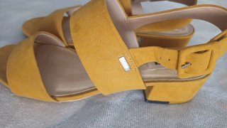 Sandalias MUSTANG serraje amarillas