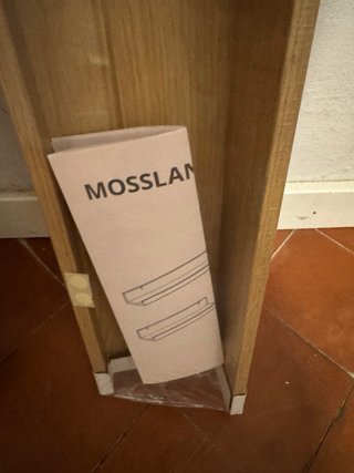 2 x Estanterías Mosslanda IKEA Madera
