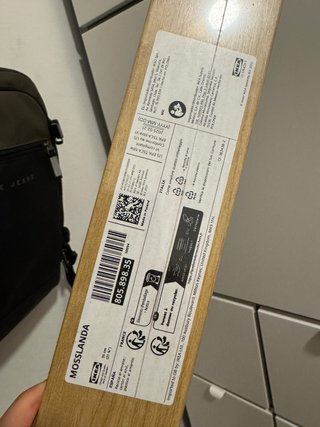 2 x Estanterías Mosslanda IKEA Madera
