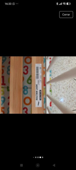 Cama infantil madera con barrera