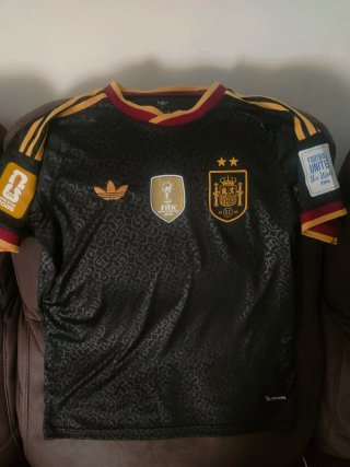 Camiseta Selección Española Negra