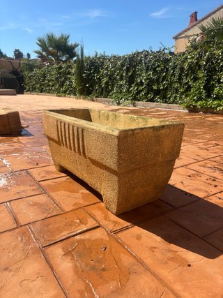 Macetas jardinera de piedra artificial/micromármol