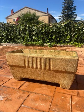 Macetas jardinera de piedra artificial/micromármol