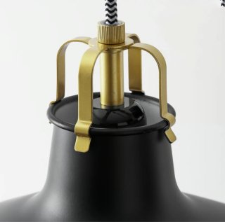 Lámpara de techo IKEA Ranarp negra