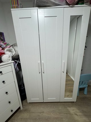 Armario IKEA Blanco con Espejo