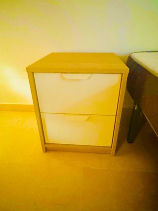 Conjunto 2 Mesas de Noche Madera