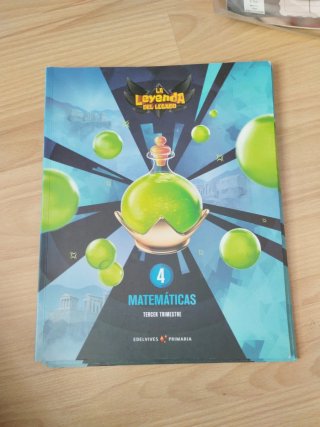 Matemáticas, 4 Primaria La Leyenda del Legado