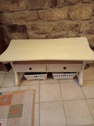 Banco mesa de madera