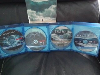Blu-ray 3D Prometheus y Exodus: Dioses y Reyes