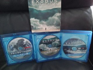 Blu-ray 3D Prometheus y Exodus: Dioses y Reyes