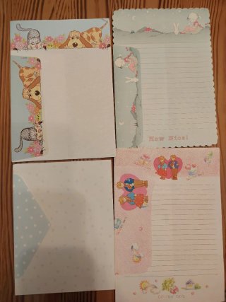 Hojitas de Papel de Carta Años 80/90
