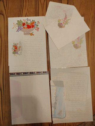 Hojitas de Papel de Carta Años 80/90