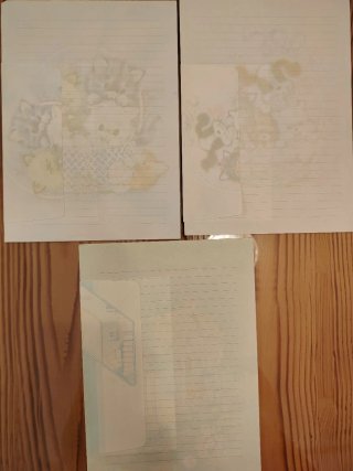 Hojitas de Papel de Carta Años 80/90