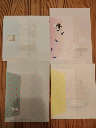 Hojitas de Papel de Carta Años 80/90